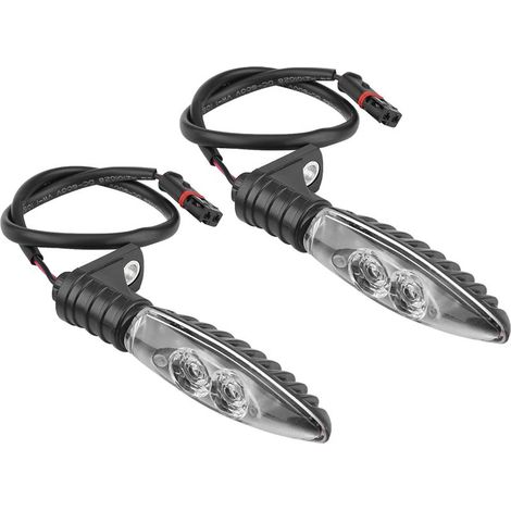 Paire Kit Clignotants Moto LED Lampe de Direction pour F800 Avant (1/5)