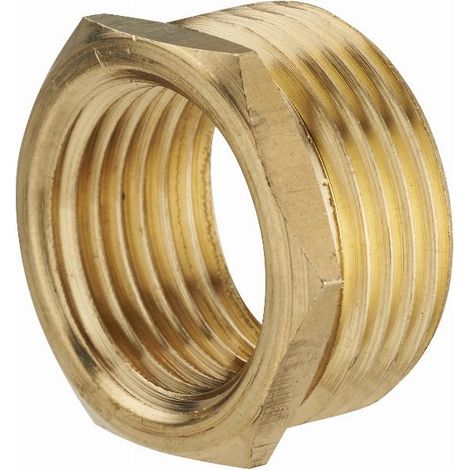 Reduzierstück Außensechskant Messing M1'1/4 (33x42) NOYON & THIEBAULT - F1' (26x34) - 196-3326L1