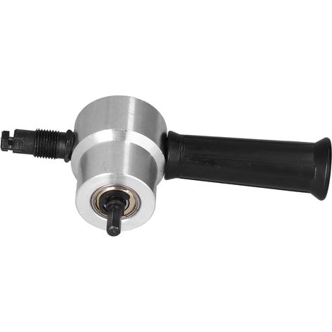 Outil de découpe circulaire à double tête pour tôles métalliques, grignoteuse, accessoire pour perceuse électrique (1/5)