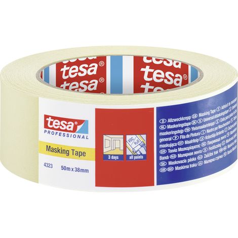 tesa STANDARD 04323-00043-00 Kreppband tesakrepp® Beige (L x B) 50 m x 38 mm 1 St.