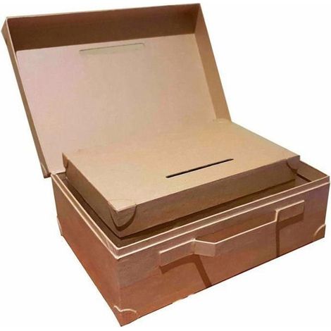 Lot de 2 valisettes gigognes - 35 x 25 x 15 cm (1/2)
