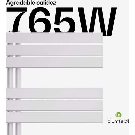 Blumfeldt Fairmont Radiador  60 × 160 cm  Montaje en pared  Diseño moderno  Funcionamiento con agua caliente (1/5)