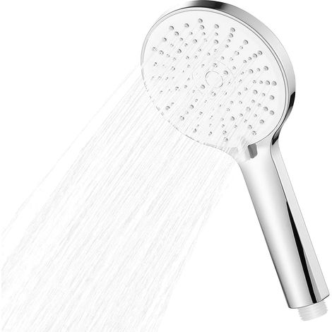 Cabezal de ducha de alta presión FOREHILL con 5 patrones de rociado, cabezal de ducha revitalizante, cabezal de ducha potente para baja presión de agua (1/5)