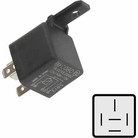 Relè 12V - 20-30A - 5 pin - Universale