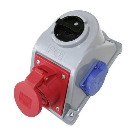 PCE 96061551 Presa da parete CEE 16 A 5 poli 400 V 1 pz. (1/2)