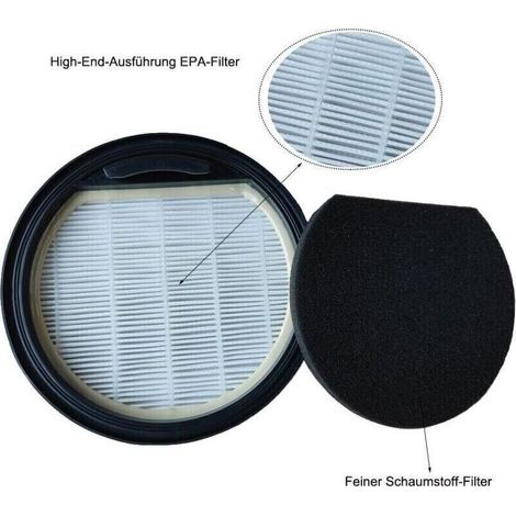 Kit de filtres pour aspirateur sans sac Bosch BBZ152EF série 2 (BGC05…, BGS05…), en plastique