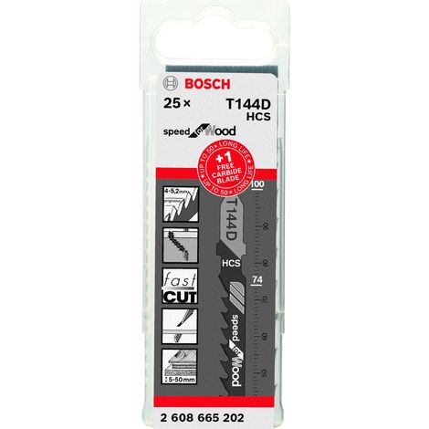 Kit hoja de sierra de calar  BOSCH 2608665202