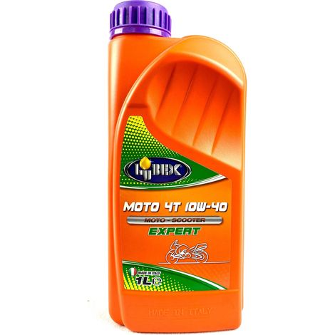 Olio motore moto lubex expert 10w - 40 4 tempi lt 1
