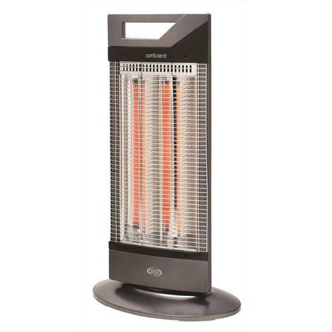 Argoclima Ambient Stufa Elettrica Fibra di Carbonio Nero Grigio 1000 W (1/5)