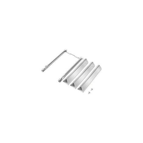 7635 Flavorizer Bars et 69785 Tubes de brûleur Pièces de Rechange pour Weber Spirit I II E210 220, S210 220 (avec Boutons de brûleur Avant), brûleur Plaque Chaleur Barbecue (1/5)