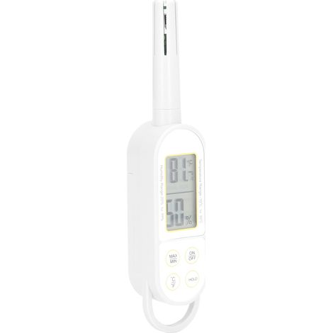 Thermomètre-hygromètre portable à affichage numérique pour l'intérieur (1/5)