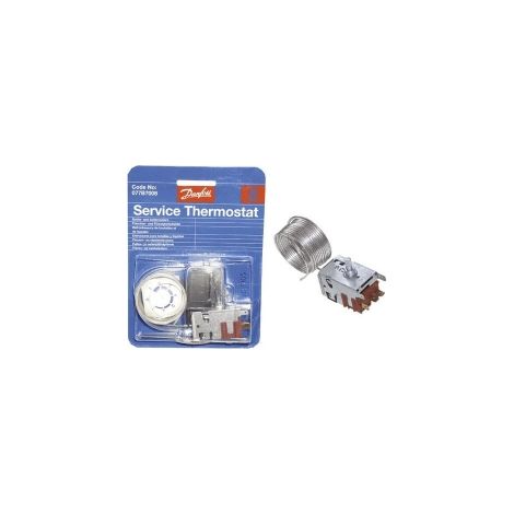 THERMOSTAT DANFOSS N° 8-077B7008 POUR REFRIGERATEUR BRANDT - AS0003934 (1/5)