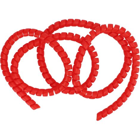 Enroulement de câble en spirale universel pour scooter électrique M365 Pro - Rouge