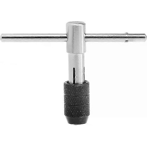 3-6 mm T-Gewindebohrer-Schlüssel, Handgewindebohrer, Gewindeschneidwerkzeug, verstellbarer Handgewindebohrer (1/4)