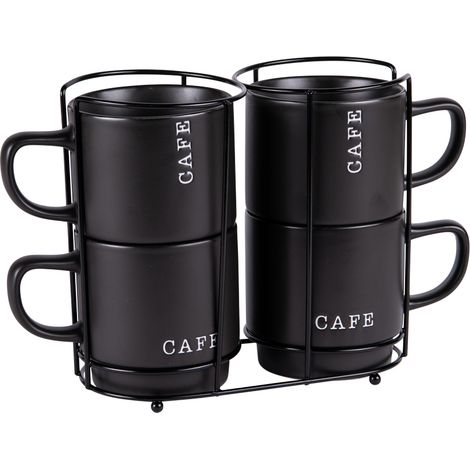 Table Passion - Tour 4 mugs café 39 cl