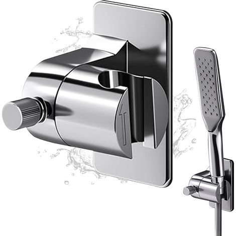 CCYKXA Shower Head Holder, Shower Head Holder, 360° Suction Cup Shower Holder, Adjustable Shower Head Holder, Universal No-Drill Shower Holder for Bathtub and Shower (1/5)