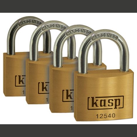 Lucchetto Kasp K12520D4 Oro - Giallo Serratura a chiave