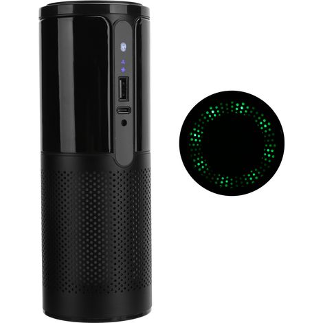 Purificateur d'air portable USB anti-formaldéhyde et fumée, désodorisant de bureau pour maison, purificateur compact silencieux. (1/5)