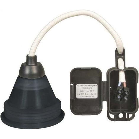 Bachmann Leuchteneinbaugehäuse 35W Ø51mm 85mm Hohld 35W85mm Silikon f.HV-Leuchten 924355 (1/5)