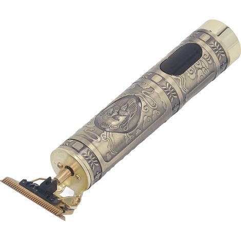 Tondeuse à cheveux professionnelle avec tondeuse de précision rechargeable en forme de T et écran LCD pour hommes, compatible avec les tondeuses à barbe Biden. (1/5)