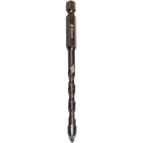 Foret triangulaire multifonctionnel pour carrelage, brique, granit et verre
