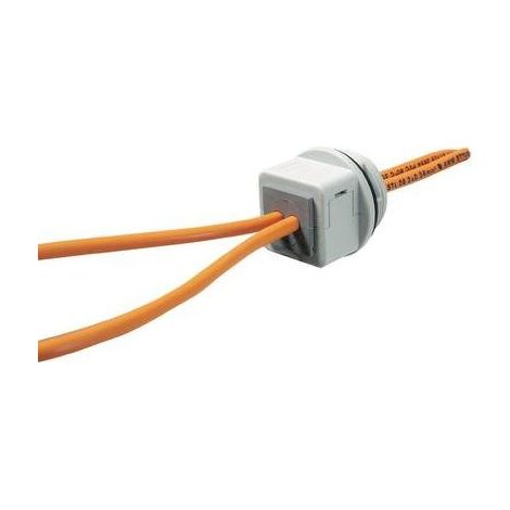 Icotek KVT Pasacables Divisible Gris 21x21 mm