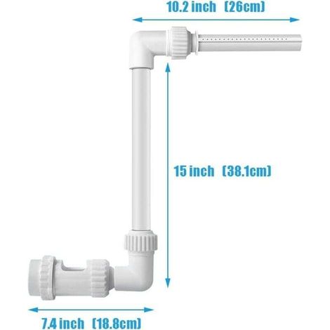 Fontaine cascade pour piscine hors sol, accessoires pour piscine extérieure, robinet de fontaine, bassin réglable, fontaine d'eau pour piscine