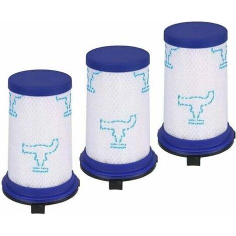 Pack de 3 filtres de rechange pour aspirateur sans fil Rowenta Air Force 360 / X-Pert Essential 260 (1/5)