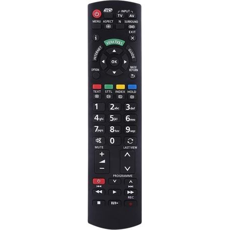 Télécommande universelle N2QAYB000350 en remplacement de Panasonic Smart TV N2QAYB000572 N2QAYB000487 EUR7628030 EUR7628010 N2QAYB (1/4)