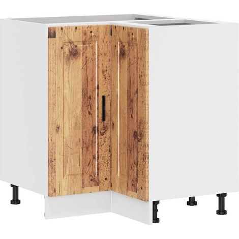 Maison Exclusive - Base ad Angolo Cucina Porto Legno Antico in Legno Multistrato