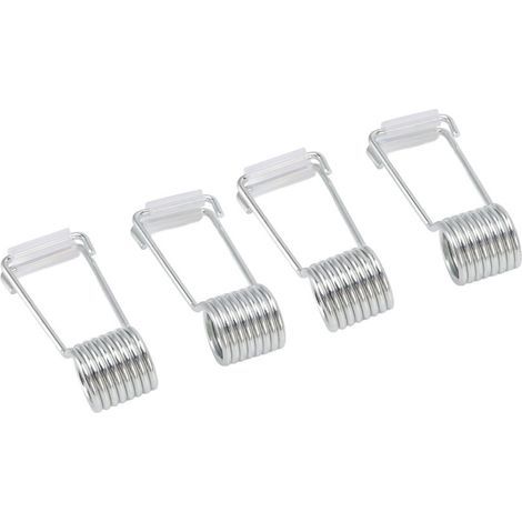 Eosnow Charnière à ressort de 2CM, 4 pièces, fermeture automatique, goupilles de charnière à ressort, accessoires de loquet de porte (1/5)