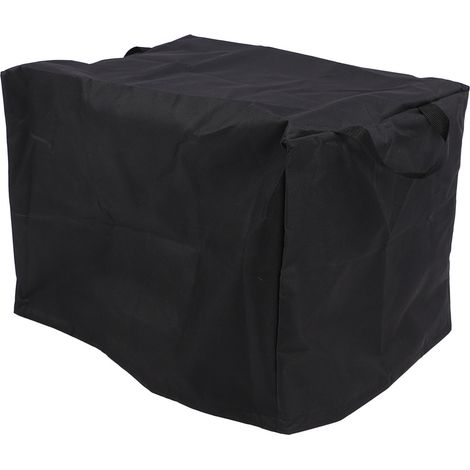 Housse noire anti-poussière anti-UV pour presse thermique à t-shirt en toile Oxford 600D, pour meuble et four micro-ondes 63x45x41.9 cm 1 pièce (1/5)