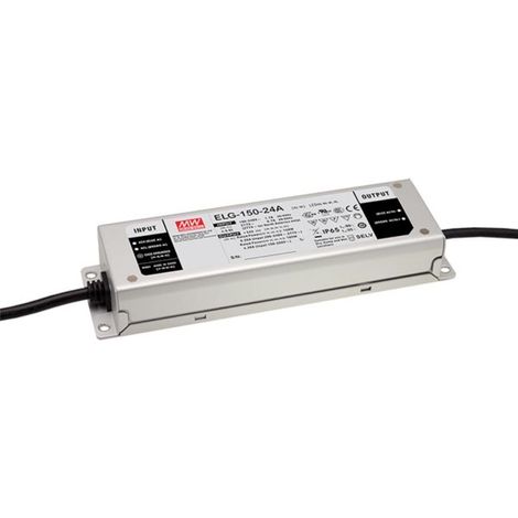 MW Mean Well Fuente de alimentación conmutada 150 W gris