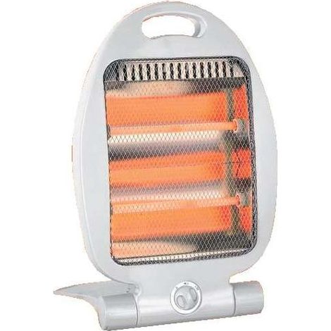 Dr.C Stufa Elettrica al Quarzo 800W Bianca