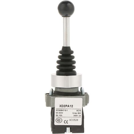 Remplacement de commutateur de manette verrouillé à 2 positions 2NO pour XD2PA12 (1/5)