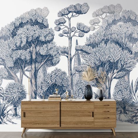 Papier peint panoramique - Forêt - 260 cm x 217 cm (1/4)
