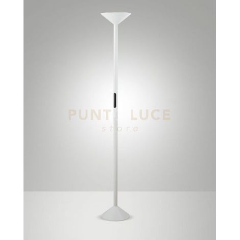 TRATTO LAMPADA DA TERRA BIANCA A LED CCT 2700K - 3200K - 4000K- 50W - 4000 lm DIMMERABILE