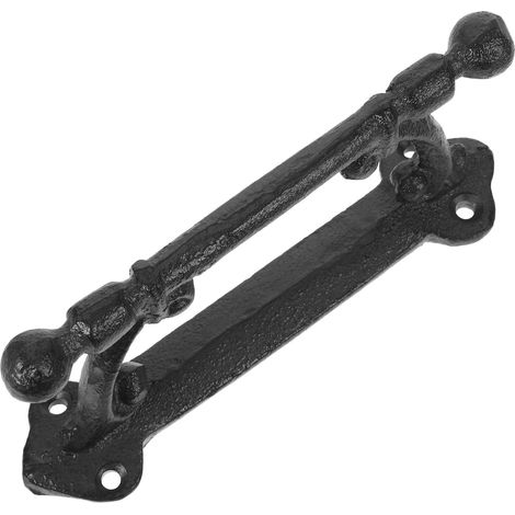 Poignée de Porte en Fonte Rustique Vintage, Poignée de Meuble Décorative en Fer, Résistante aux Intempéries, Adaptée Jardin et Portail, Usage Extérieur (1/5)