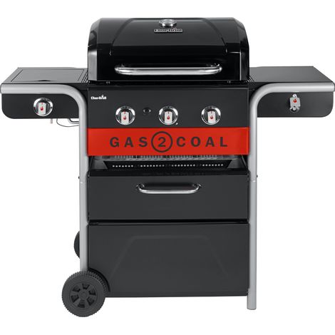Griglia ibrida Gas2Coal 2.0, 3+1 bruciatori, gas o carbone (1/5)
