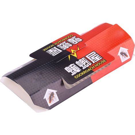 10 Pièces de Trappes Adhésives Puissantes pour Blattes - Solution Efficace Anti-Cafards-KZQ