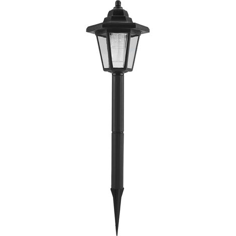 Solarbetriebene LED-Gartenleuchte, Außenbeleuchtung und Einfahrtsbeleuchtung mit Sicherheitssensor (1/5)