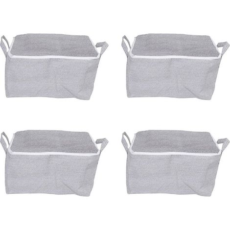 Caja de almacenamiento tridimensional 4X, caja de almacenamiento para el hogar con organizador de ventana, tela plegable, capacidad de armario de almacenamiento
