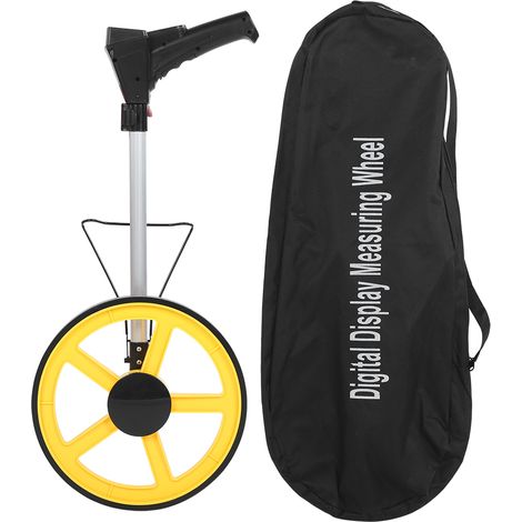 Roue de mesure numérique avec affichage, compteur à rouleau télémètre, commutation métrique/pouce (1/5)