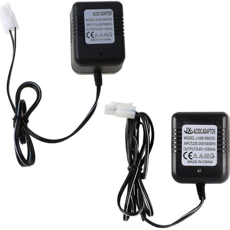 Chargeur de batterie RC pour batteries NiMH/NiCd 9,6 V, 250 mA, prise secteur (1/5)