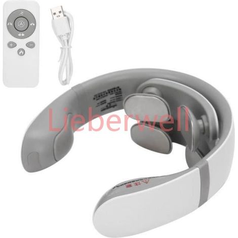 EBTOOLS Masseur de cou Masseur Électrique du Cou à Impulsion Mini Appareil de Relaxation de Thérapie de Massage Cervical (1/4)