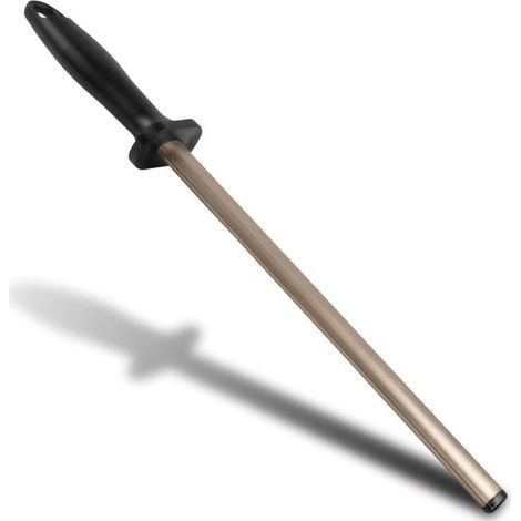 Diamantbeschichteter Wetzstahl, professioneller Messerschärfer mit diamantbeschichteter Schleifstange, die Ihr Zuhause nicht beschädigt, ca. 20 cm lang (1/5)