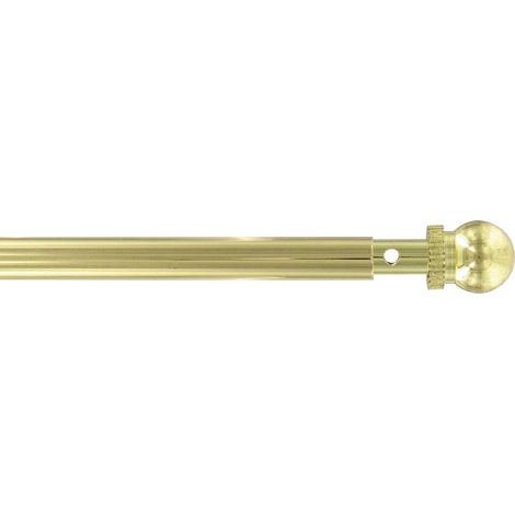 Tringle à Rideaux Extensible Laiton Ateliers28 70-110cm