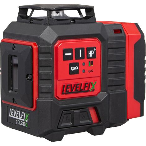 Levelfix CCL280G Laser multiligne vert à projections horizontales et verticales - NETIM - 562800 (1/4)
