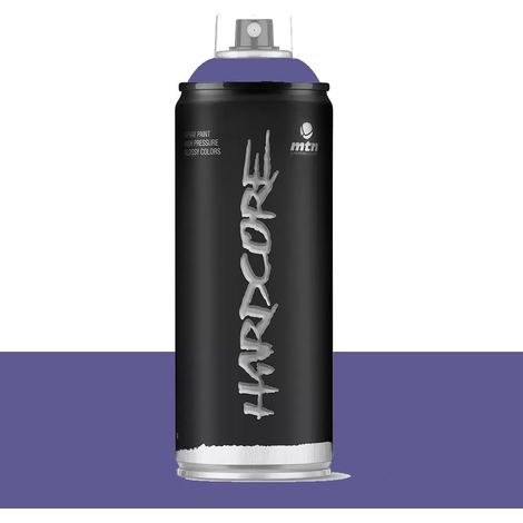 Bombe de peinture aérosol MTN Hardcore Violet prophète (RV-215) 0,4 L (1/2)