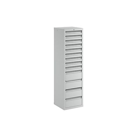 Cajonera  H x A x P 1800 x 500 x 500 mm  9 cajones de 100 mm de